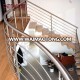 Demose modern  stainless steel wire stair railing kits for terrace