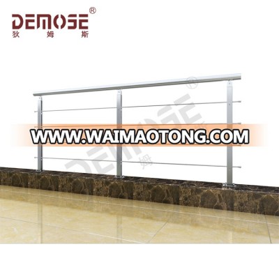 High quality factory supplied customized  SS 304 /SS316 wire cable railing stainless steel wire mesh balcony railing