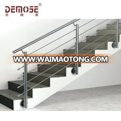 Hot sale indoor outdoor  prefab wire metal  stainless steel stair railing for home /school/hotel