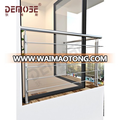 Factory-offered high quality demose  stainless steel wiredemose outdoor  balcony metal  railing