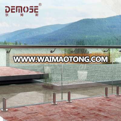 glass railing glass fence frameless pool safety fence