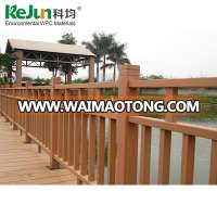 Good density outdoor bridge wpc railing,wpc railings for stair